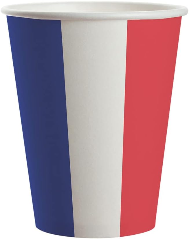 Boland - Frankeich Party Set, Paper Plates, Paper Cups, Paper Napkins, Go The Blue, World Cup