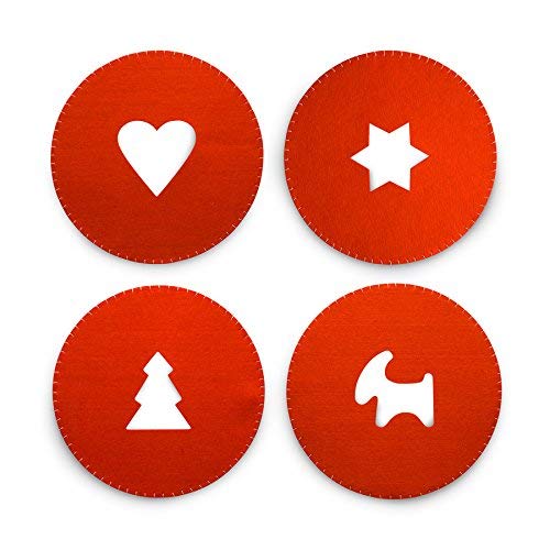 Get Special Price Sagaform Place Mats, Pack of 4, Red