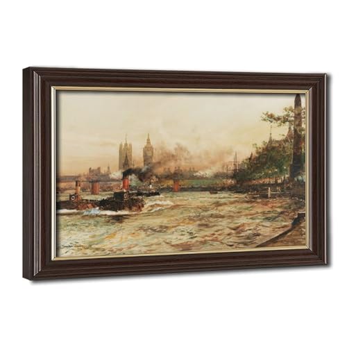 Impression Tamise Charles Edward Dixon pour sublimer la décoration de votre bureau