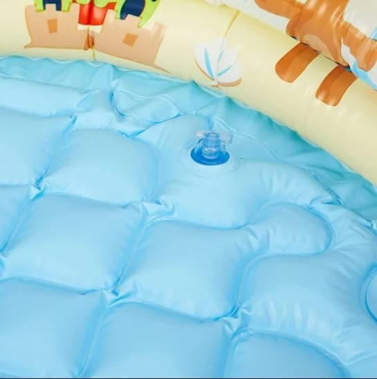 Image of Inflatable Pools Multicolor for Bath and Swimming Provides Fun and Enjoyment with Pure Comfort and Entertainment to Children and Kids (2 FT Print)