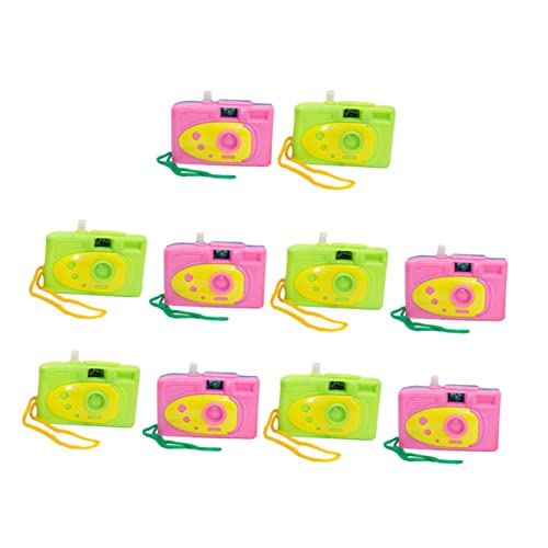 10 Fotocamera per Simulazione Mini Camera per Sviluppo Intellettivo e Coordinazione Mano Occhio Colore Casuale