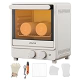 VEVOR Sublimation Oven Machine, 13 Qt, Fits 20oz Tumblers, with 1 Heat Air Gun, 50 Shrink Films, 1 Tape and 2 Heat Gloves, Oven for Sublimation Blank Tumblers, Mugs, Bowls, Off-White