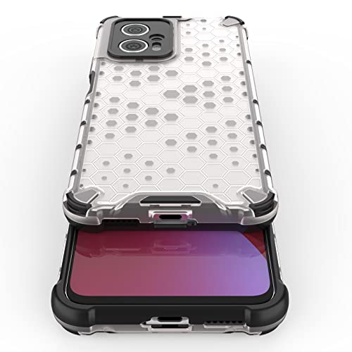 Image of Glasgow Back Case Cover Designed for Mi Redmi K50i 5G - Transparent