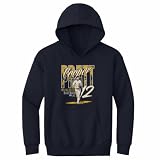 500 LEVEL Cooper Pratt Milwaukee Player Name Youth Hoodie Sweatshirt (Navy, Large)