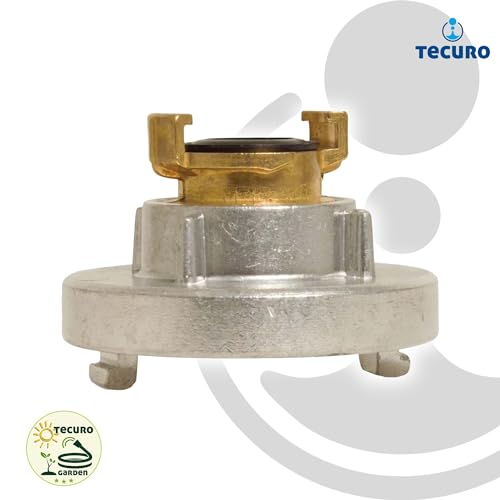 tecuro - Storz Coupling - Type C-52 to Geka Garden Hose Connection - Material Aluminium/Brass - Working Pressure up to 12 Bar - Image 2