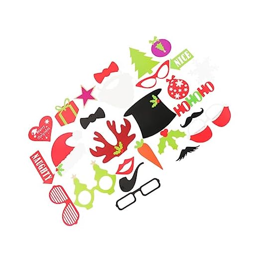 Abaodam 27 Unidades Adereços De Selfie Com Paus Adereços De Cabine De Fotos De Festa Adereços Para Fotos De Natal Adereços De Cabine De Fotos Selfie Roupas Foto De Casamento