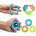 6pcs Finger Stretcher, BetterJonny 3 Widerstandsstufen Finger Stärke Trainer Hand Griff Strengthener für Unterarm Übung Gitarre Finger verstärkung und Rock Klettern