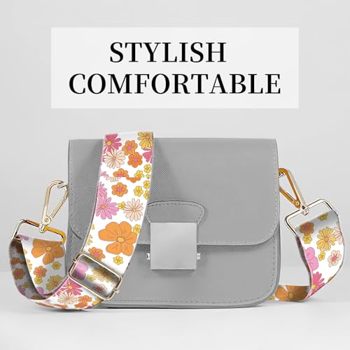 Image of Wide Purse Strap Replacement Crossbody, Funny Shoulder Strap Adjustable, Cute Bag Strap for Women Guitar Purses