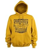 Transformers Licenciado Oficialmente Bumblebee Garage Sudaderas con Capucha (Dorado), Large