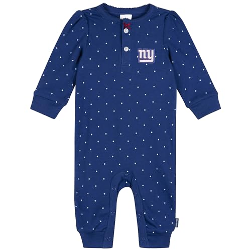 Image of Gerber NFL baby-girls Nfl Team Footless Coverall