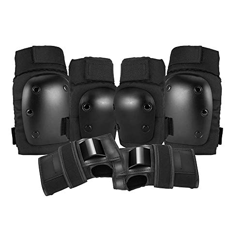 COCOBELA Kids Knee Pads Elbow Pads and Wrist Guards Protective Gear for 3~10yrs Girl Boy Safety Pads for Skating Cycling Rollerblading Scooter Sports Safety Protective Gear