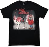 The Mountain Men's Charlie Meow T-Shirt, Black, X-Large