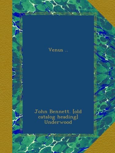 洋書 VENUS Amazon.com: The Book of Venus: 9798988989998: Henson
