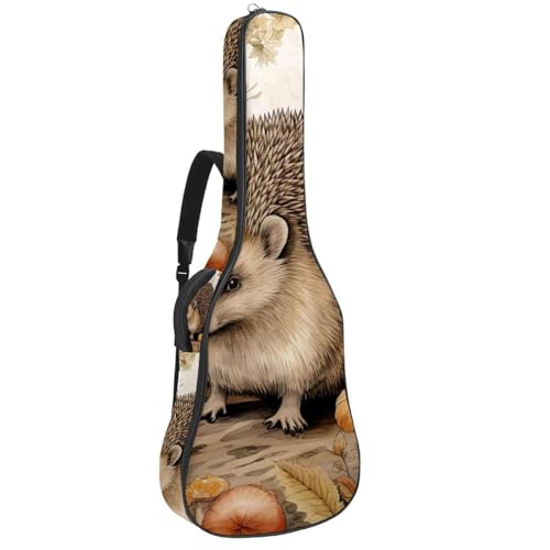 Sac pour guitare acoustique 101/104 cm imperméable à motif hérisson