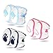 PTN Rodilleras para Gatear, 3 pares Rodillera Bebe Gateo Rodillera, Rodilleras Protectoras Ajustables, Rodilleras Unisex para Bebés Pequeños, Transpirables de Alta Elasticidad para 0-24 Meses