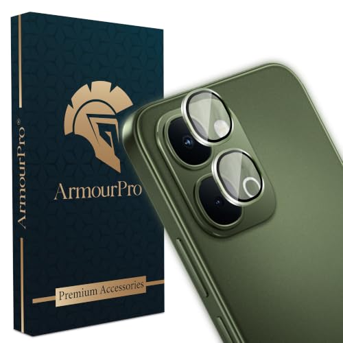 Image of ArmourPro Camera Lens Protector Ring for Vivo T5x, Y51 Pro and Y31D Premium Metal Camera Lens Guard, Scratch Resistant Camera Protection Ring, Easy Installation| Green, 1 Pack