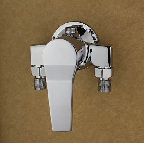 Ensemble de douche design en laiton massif avec robinets muraux durables
