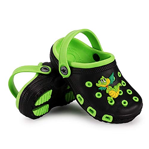 Toddler Little Kids Clogs Slippers Sandals, Non-Slip Girls Boys Clogs Slide Lightweight Garden Shoes Slip-on Beach Pool Shower Slippers