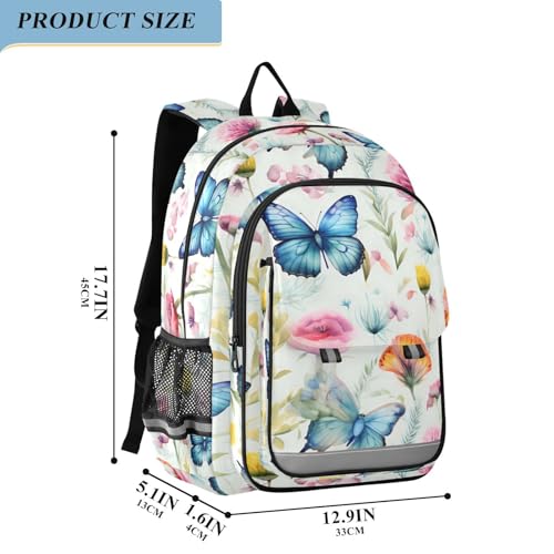 Sac à dos ordinateur portable enfants bleu contre le mal de dos