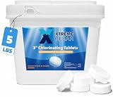 XtremeClear 3 Inch Stabilized Chlorine Tablets for Sanitizing...