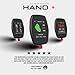 Hand+ Handheld Golf GPS Device, Shot Tracker, Record Shots, Club, GIR, Fairways, Putts, Golf Distance Range Finder, Touch Screen, 42,000+ Courses, Green View, Pin Positioning, Magnetic, Free App, IPX7