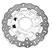 EBC Polished Stainless Steel Custom Rotor - Front (Front Right Or Left) Compatible with 93-94 Honda CBR900RR