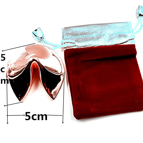 Ya.x Custom Personalized Metal Fortune Cookie Box For Weddings, Contains Your Personalized Fortune Cookie Paper Message, Great Gift For Couples, Metallic Gifts & Keepsake (5.2Cm*5.2Cm) #TOP7