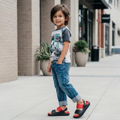 Image of KOBURG Unisex Kids Sandals| Lightweight | EVA Upper & Sole | Flexible & Comfort KS-104