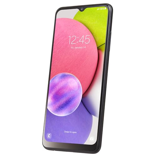 Image of Tracfone Samsung Galaxy A03s, 32GB [Activation Promo Incl: 1500Min /1500Txt /1500MB, 365 Days Service Plan] Prepaid Smartphone (Locked to Tracfone) 6.5 inch HD+ LCD Infinity-V Disp., 13MP Cam, BK Android 11