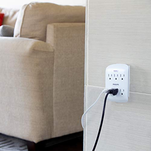 Philips 6-Outlet Surge Protector Tap - Image 7