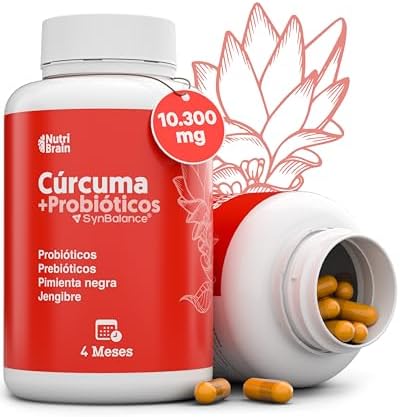 Turmeric with PROBIOTICS and PREBIOTICS | 10,300 mg Ultra concent...