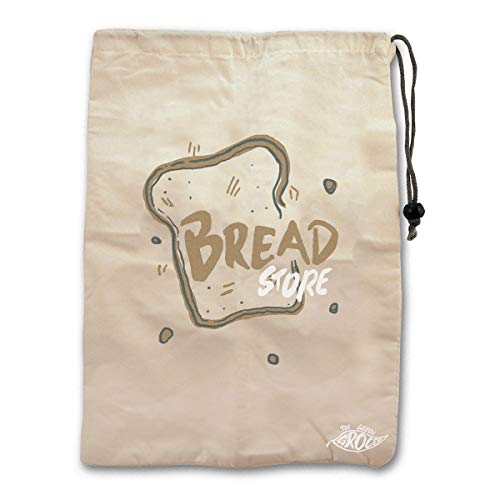Eddingtons The Green Grocer Bread Storage Bag, Brown