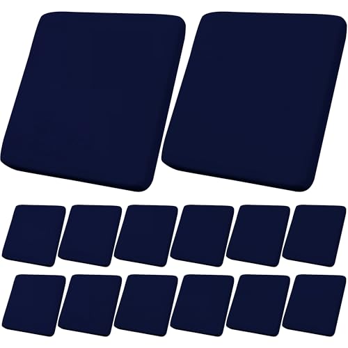 DREAHOTEXTIL 14Pcs Outdoor Cushion Covers, Elastic Patio Cushion Covers