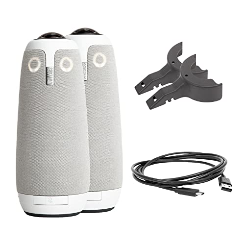 2 Meeting Owl 3S (Next Generation) 360-Degree, 1080P Hd Smart Video Conference Camera, Microphone, And Speaker (Wireless Pairing To Support Larger Meeting Spaces) #TOP3