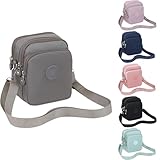 Mayoii Small Crossbody Bag for Women Travel - Lightweight Waterproof Small Bag with Adjustable Strap, Fits Phone Wallet Cosmetics，Suitable for travelling (Grey)