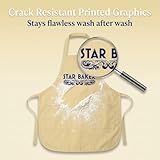 Donkey Tees Star Baker Apron - Amateur Baker American British Baking Show Pastry Chef Gift Kitchen Apron