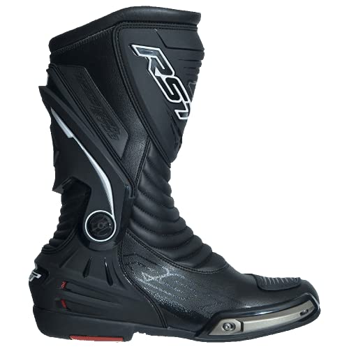 RST Tractech Evo III Waterproof Boots (Black/Black, US 08)
