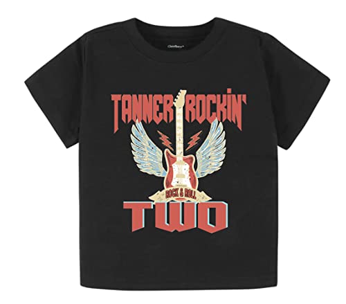 Rokin' One Birthday shirt Born Two rock birthday shirt Rock and roll birthday party 1st 2nd 3rd 4th 5th toddler birthday shirt one rocks shirt2