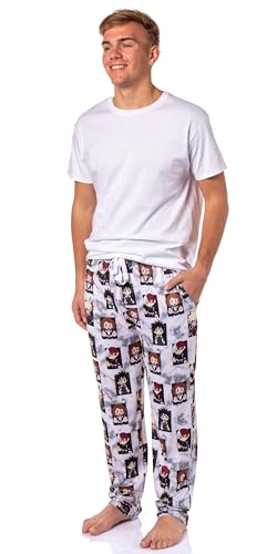 Bioworld My Hero Academia Men's Pajama Pants Izuku Midorya Bakugo Shoto Todoroki Ochaco Uraraka Manga Anime Sleep Pants2