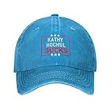 Kathy Hochul Sucks Hat nti Kathy Hochul Golf Dad Hats Retro Denim Baseball Cap - Blue