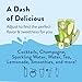 Jordan's Skinny Mixes Sugar Free Syrup, Dragon Flavor, Fruit Flavored Water Enhancer, Drink Mix for Ice Tea, Lemonade & More, Zero Calorie Flavoring, Keto Friendly, 25.4 Fl Oz, 1 Pack