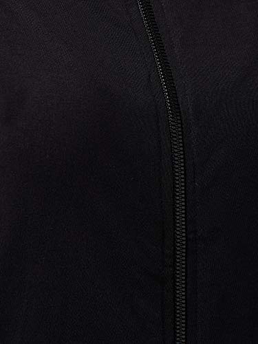 Image of Dolce Crudo Women's Black 100% Cotton Solid Bomber Jacket