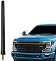 AntennaMastsRus - The Original 6 3/4 Inch Replacement Rubber Antenna Mast fits Ford F-250 Super Duty (2017-2022) Accessories - USA Stainless Steel Threading - Car Wash Proof - Internal Copper Coil