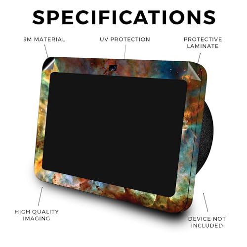 Image of Skin Compatible with Amazon Echo Show 8 (3rd Gen, 2023) - Space Cloud - Premium 3M Vinyl Protective Wrap Decal Cover - Easy to Apply, Crafted in The USA by MightySkins