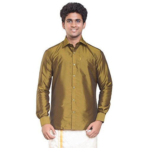 Image of THANGAMAGAN Men's Regular Fit Shirt