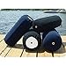 Taylor Made Products 9035 Fleece Boat Fender Cover for Center Rope Tube Style Fenders (8" x 20", Navy Blue)