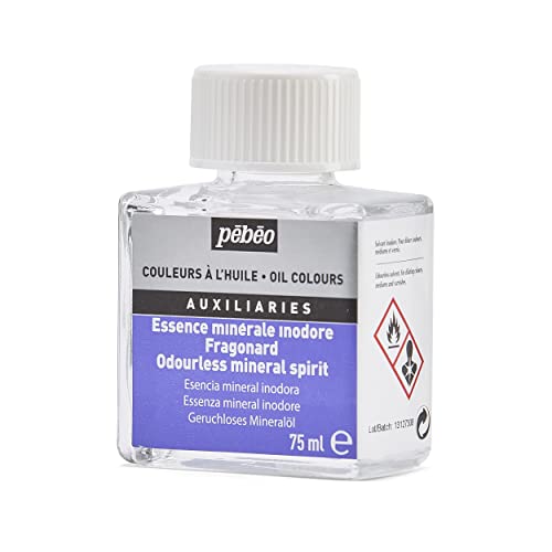 Pebeo 75 ml Odourless Mineral Spirit, Transparent, Clear, 75 ml (Pack of 1) - Image 4