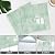 10 Sheet Peel and Stick Subway Kitchen Backsplash Tiles,3D Rectangle Waterproof Self-Adhesive Wall Tile Stick on Backsplash for Kitchen,Bathroom and Fireplace(Light Green,12"×12")