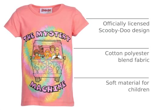 Image of Scooby-Doo! Girls T-Shirt Toddler to Big Kid Sizes (3T - 10-12)