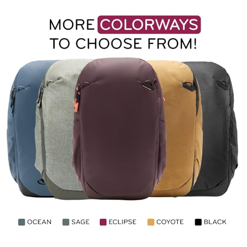 Image of Peak Design Travel Backpack 30L, Sage, Expandable 27-33L Design, Rear and Top Access, Weatherproof Shell, Laptop Sleeve, Ideal for Travel or Everyday Carry, Versatile Backpack for Men and Women
